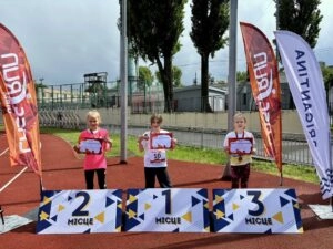 Переможці дівчата U9 на Чемпіонаті України з сучасного пʼятиборства 2026 у Києві