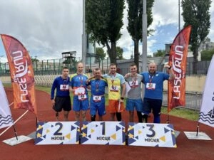 Переможці Laser Run серед чоловіків на Чемпіонаті України 2026 у Києві, вітаємо призерів!