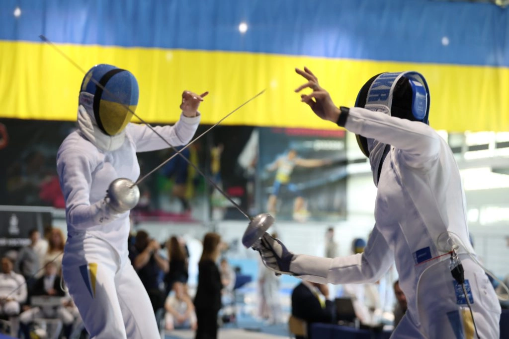 Шпажистки Львова проти Києва у фіналі чемпіонату України з фехтування в Олімпійському коледжі
