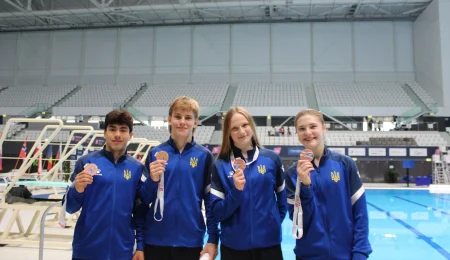 Україна стартує на чемпіонаті Європи серед юніорів з медалі – бронза в міксті