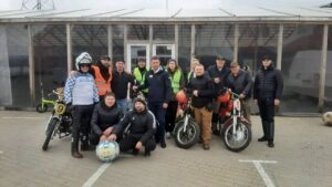 Члени Федерації мотоциклетного спорту України святкують День народження Андрія Раднюка