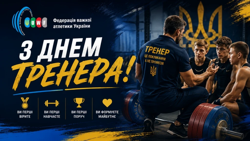 З Днем тренера: що сказали у Федерації важкої атлетики України?