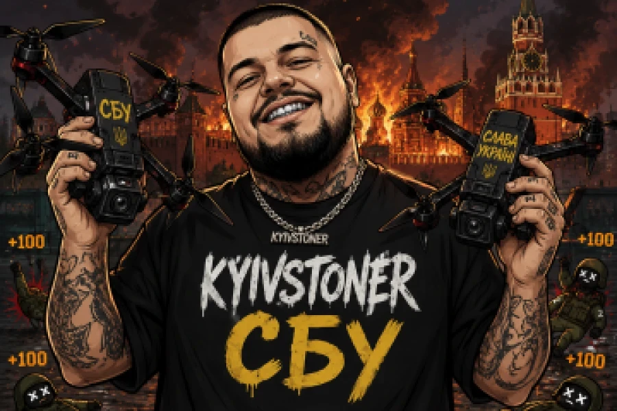 Kyivstoner і «35 FPV‑дронів»: що заявила ФСБ і що каже артист