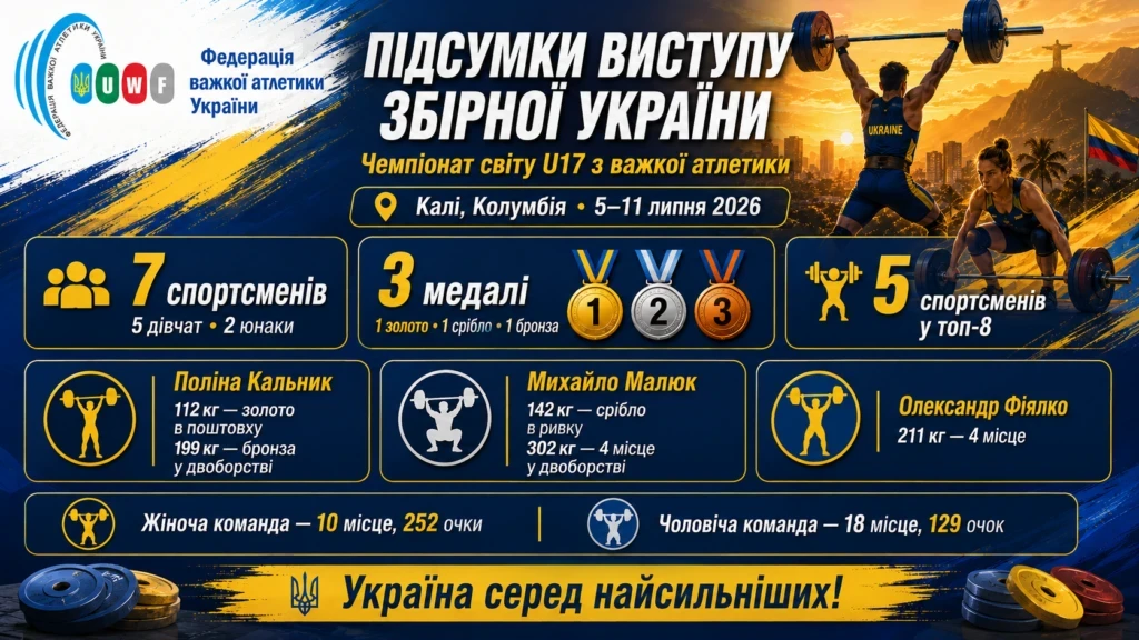 Чемпіонат світу U17 у Калі: як Україна здобула золото, срібло і бронзу?