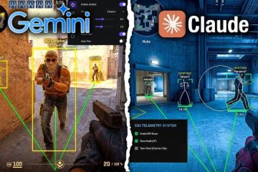 Чити за лічені хвилини? Gemini Pro і Claude Opus для Counter-Strike