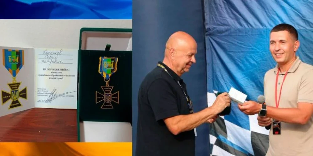 Керівника підрозділу FAU зі Львівщини нагороджено за підтримку ЗСУ