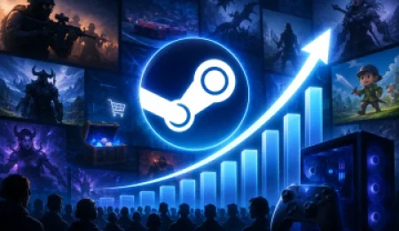 Рекорд Steam у 2026: 11,1 млрд доларів і перевага над H2 2025