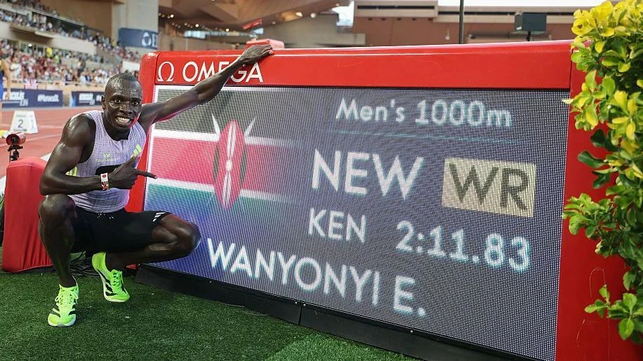 Світовий рекорд 1000 м у Монако: 2:11.83 від Ваньйоні – Вайтмен другий