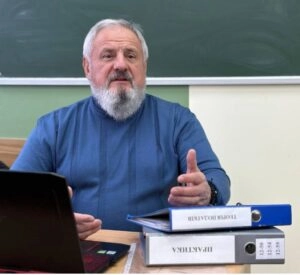 Віце-президент Федерації мотоциклетного спорту України Лекарь Сергій Іванович на робочій зустрічі