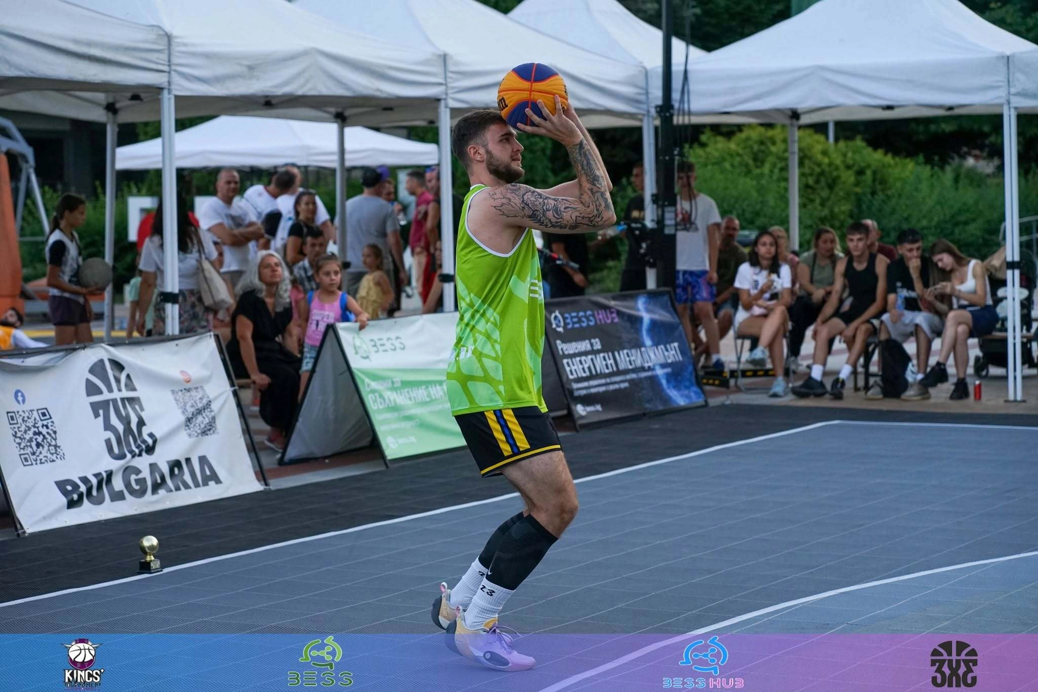 Владислав Мустяца з Бухарест Штіінца на турнірі GO BESS CUP 3x3 в Горна-Оряховица, Болгарія