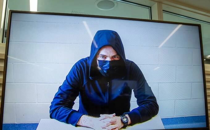 Артур Єрмолаєв під час затримання на Кіпрі у справі про шахрайські колцентри Мілтон Груп